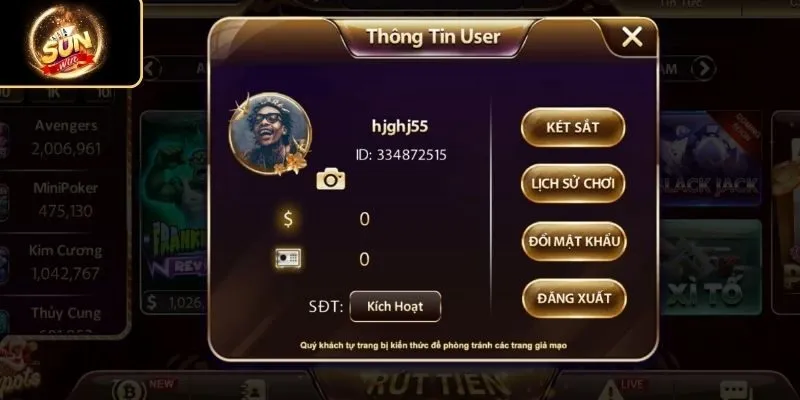 Tài khoản game bắt buộc còn hoạt động